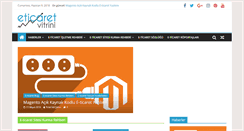Desktop Screenshot of eticaretvitrini.com